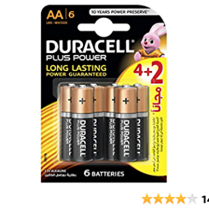 DURACELL PLUS AA6 4+2F